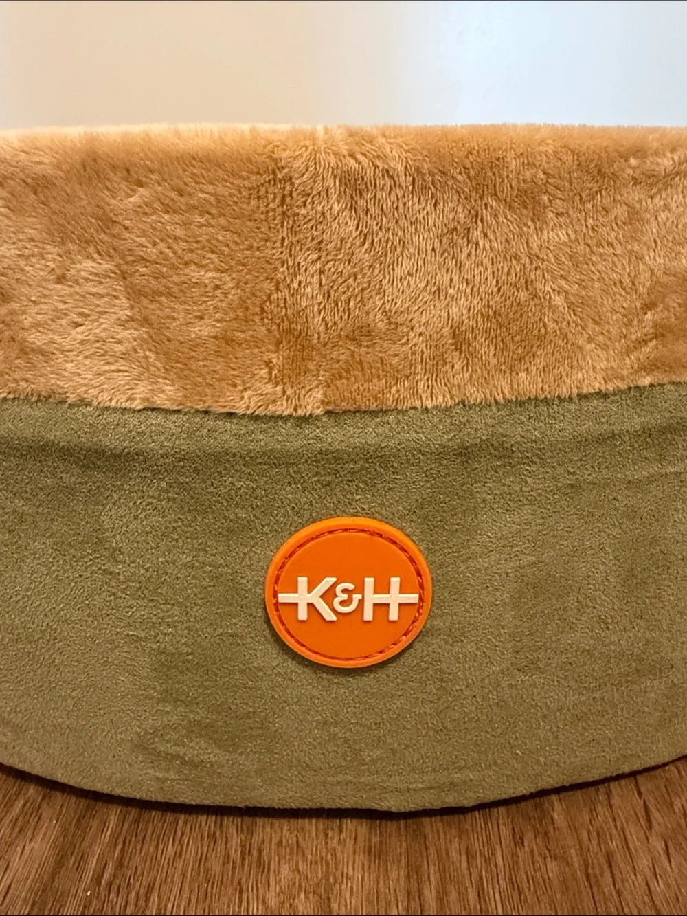 K&H Pet Products Thermo-Kitty Bed Indoor Heated Cat Bed, Sage, Small